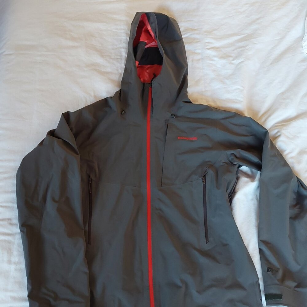 Patagonia Galvanized H2No Stretch Hooded Hardshell Jacket - Men's Large